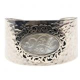 STERLING SILVER LOIS HILL MOTHER-OF-PEARL CUFF BRA