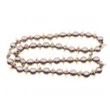 STERLING SILVER TAXCO BENCH BEAD NECKLACE