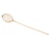 10K YELLOW GOLD MOONSTONE STICK PIN