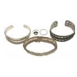 SILVER FASHION RINGS & BRACELETS