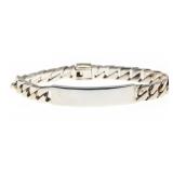 TIFFANY & CO. STERLING SILVER ID BRACELET