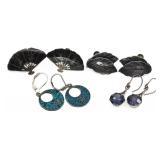 STERLING SILVER PIERCED & CLIP-ON EARRINGS