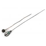 STERLING SILVER VICTORIAN HATPINS