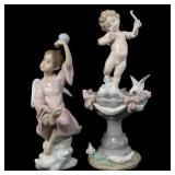 LLADRO PORCELAIN FIGURINES - LOT OF 2