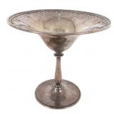 TIFFANY & CO. STERLING SILVER FLORAL OPENWORK COMP