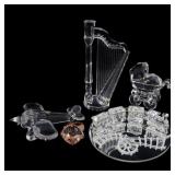 SWAROVSKI CRYSTAL FIGURINES - LOT OF 5