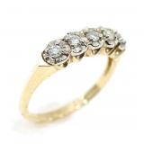 14K YELLOW GOLD 0.15 CTW DIAMOND BAND