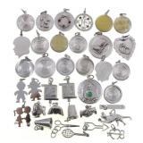 STERLING SILVER NOVELTY CHARMS
