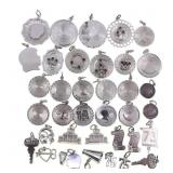STERLING SILVER NOVELTY CHARMS