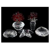 SWAROVSKI CRYSTAL FIGURINES - LOT OF 5