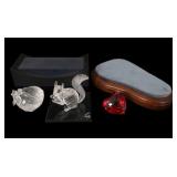 SWAROVSKI CRYSTAL FIGURINES & BASES