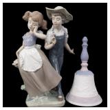 LLADRO PORCELAIN FIGURINES - LOT OF 2