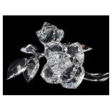 SWAROVSKI CRYSTAL FIGURINE "ROSES"