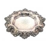 STERLING SILVER R. WALLACE & SONS 12" SERVING TRAY