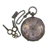 19TH C 925 SILVER CASE JOHN FORREST LONDON POCKET