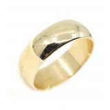 14K YELLOW GOLD WEDDING BAND