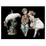 LLADRO PORCELAIN FIGURINES - LOT OF 2