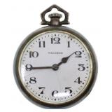 WALTHAM STERLING SILVER CASE POCKET WATCH