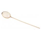 10K YELLOW GOLD MOONSTONE STICK PIN