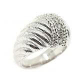 STERLING SILVER JUDITH RIPKA CZ FASHION RING