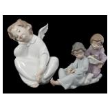 LLADRO PORCELAIN FIGURINES - LOT OF 2