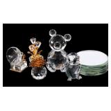 SWAROVSKI CRYSTAL FIGURINES & BASES