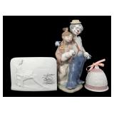 LLADRO PORCELAIN FIGURINES - LOT OF 3