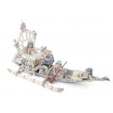 LLADRO PORCELAIN FIGURINE "HAWAIIAN CEREMONY"