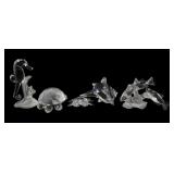 SWAROVSKI CRYSTAL FIGURINES - LOT OF 5