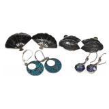 STERLING SILVER PIERCED & CLIP-ON EARRINGS