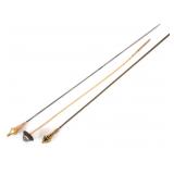 VICTORIAN HATPINS WITH 10K & 14K GOLD HEADS