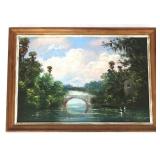 ROY MCLENDON FLORIDA HIGHWAYMEN PAINTING BRIDGE SC