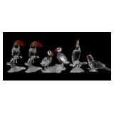 SWAROVSKI CRYSTAL FIGURINES - LOT OF 5