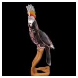 SWAROVSKI CRYSTAL PARADISE BIRDS PINK COCKATOO FIG