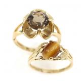 10K YELLOW GOLD TIGER