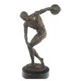 AFTER FIX-MASSEAU CAST BRONZE DISCUS THROWER STATU