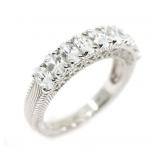 STERLING SILVER JUDITH RIPKA CUBIC ZIRCONIA BAND