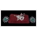 SWAROVSKI CRYSTAL FIGURINES - LOT OF 3