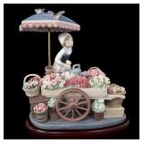 LLADRO PORCELAIN FIGURINE "FLOWERS OF THE SEASON"