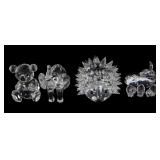 SWAROVSKI CRYSTAL FIGURINES - LOT OF 5