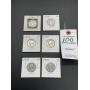 1934-1939 Washington Quarters Set of 6