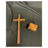 Crucifix and Jerusalem box