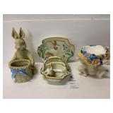 3 Easter Candy Dishes & Platter
