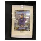 Autographed Bud Grant Poster