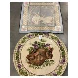 2 LARGE EASTER AREA RUGS