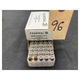 Federal 9mm Luger Hollow Point Ammo