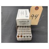 Federal 9mm Luger +P+ Ammo, 50 Rounds