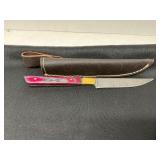 8-Inch Knife with Sheath and 3.75-Inch Blade