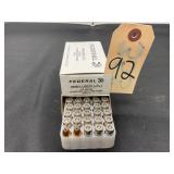 Federal 9mm Luger 115 Grain Ammo (50)