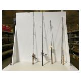 Assorted Fishing Rods and Reels Lot